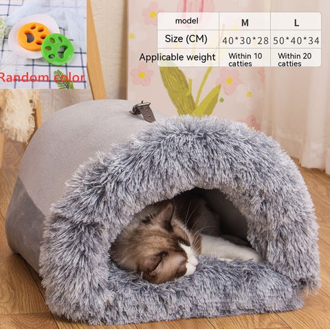 New Splice Portable Pet Nest Portable Autumn And Winter Warm Dog Nest