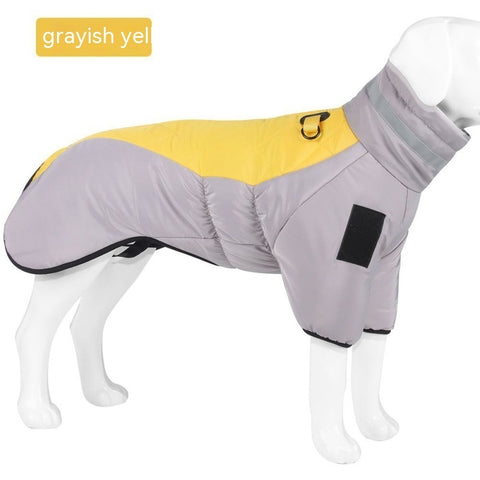 New Winter Dog Coat Waterproof Pet Clothes For Medum Large Dogs