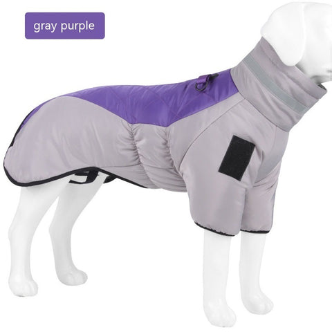 New Winter Dog Coat Waterproof Pet Clothes For Medum Large Dogs